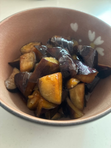 ナスの甘辛煮