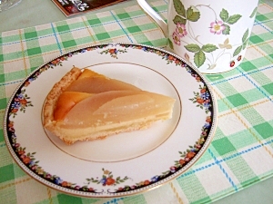 洋梨のコンポートで チーズケーキタルト レシピ 作り方 By バムセ1028 楽天レシピ 洋梨のコンポートで チーズケーキタルト レシピ 作り方 By バムセ1028 楽天レシピ