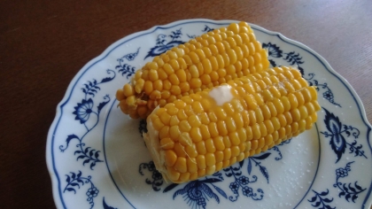電子レンジで簡単！皮なしとうもろこしの茹で方