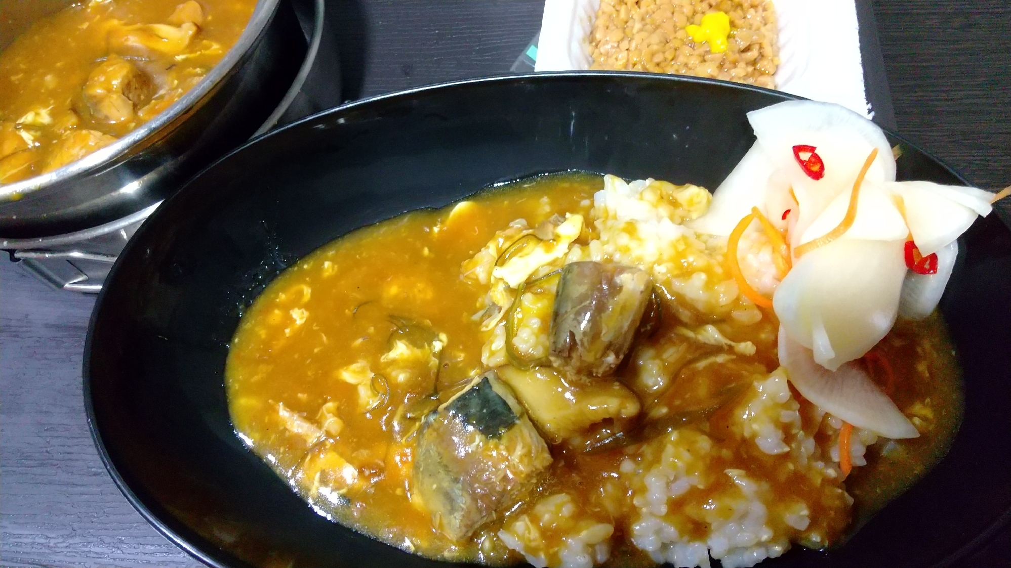 鯖缶カレー