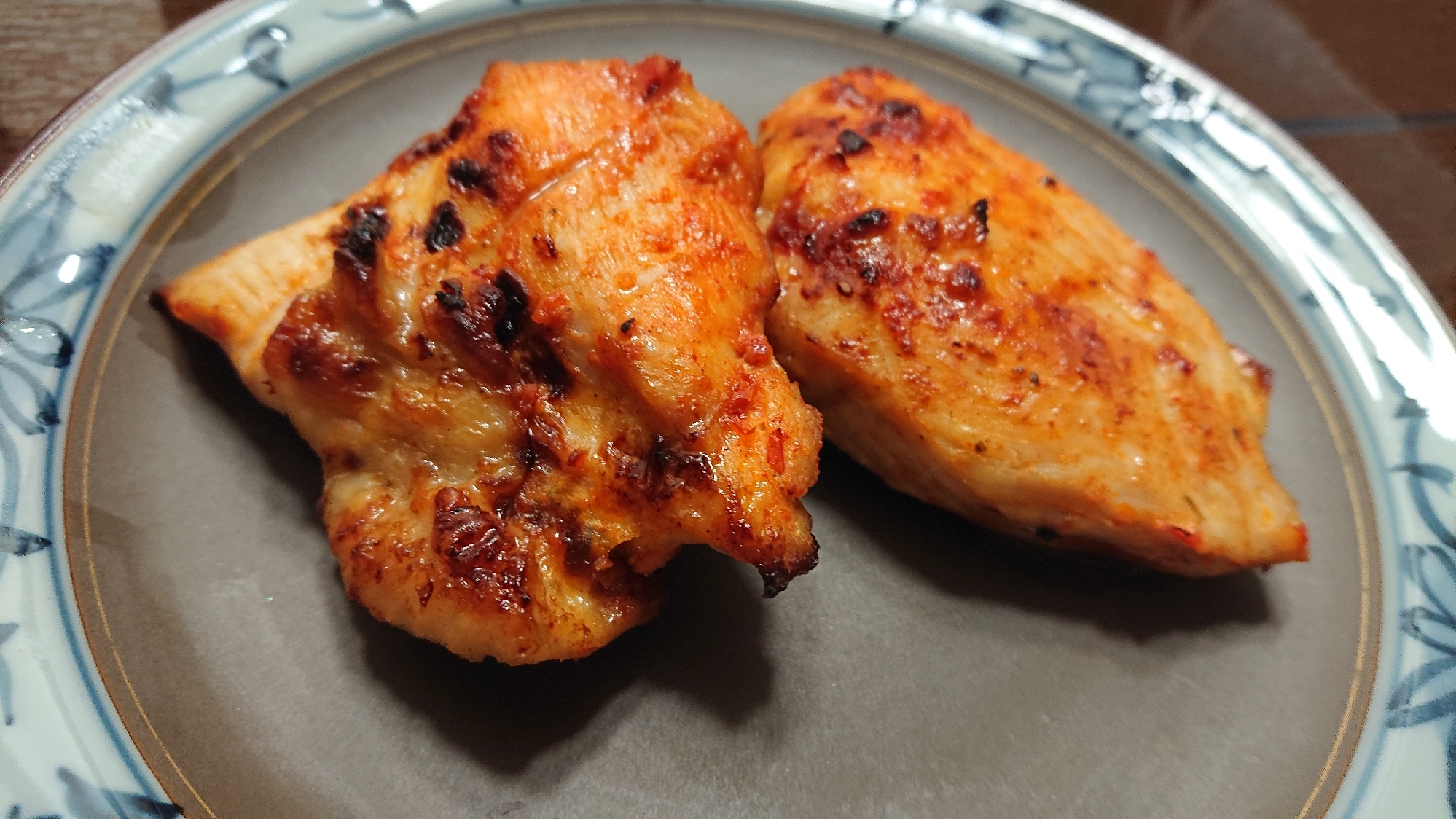 鶏むね肉韓国風グリル焼き レシピ 作り方 By Wataばあば 楽天レシピ