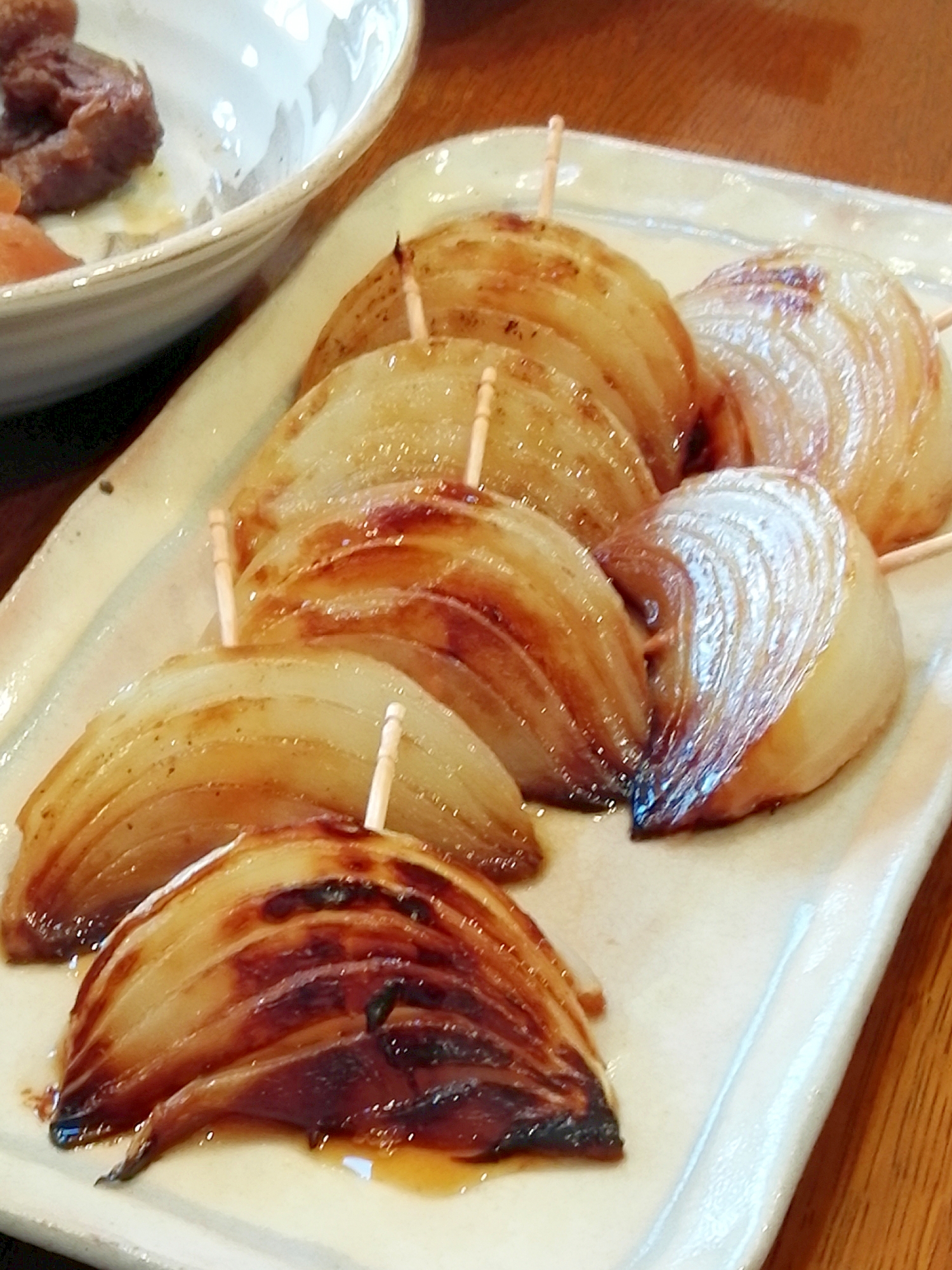 新玉ねぎの串焼き★おかか醤油でかんたんおつまみ