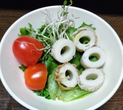 簡単☆ちくわのサラダ