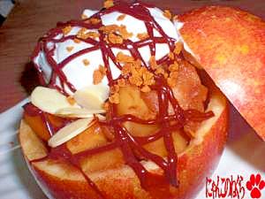 アダムとイブのアップルチョコ☆ﾁｭ(ﾟ･^*)