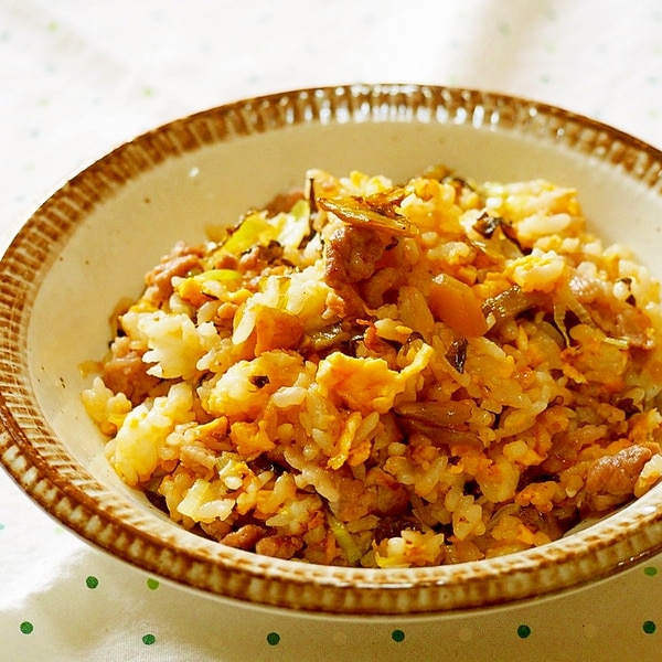 高菜チャーハン 豚こま入りで旨味アップ レシピ 作り方 By 京たまご86 楽天レシピ 高菜チャーハン 豚こま入りで旨味アップ レシピ 作り方 By 京たまご86 楽天レシピ