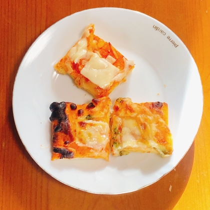 朝食にパルメザンチーズトースト