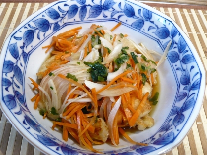 作ってみました。
野菜たっぷりです♪
甘酢がむね肉に染みておいしかったです。
ありがとうございました
(*^▽^*)
