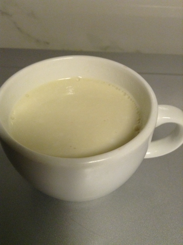 ホット蜂蜜ヨーグルト豆乳
