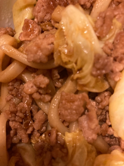 ソース焼きうどん