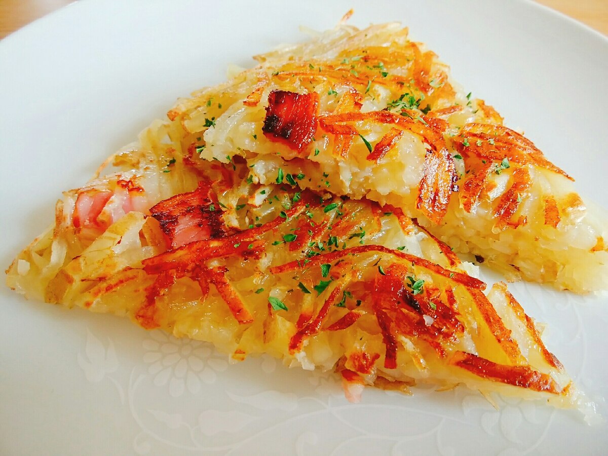 じゃがいもとベーコンのガレット レシピ 作り方 By はじゃじゃ 楽天レシピ じゃがいもとベーコンのガレット レシピ 作り方 By はじゃじゃ 楽天レシピ