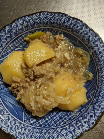 じゃがいものそぼろあんかけ＋＋