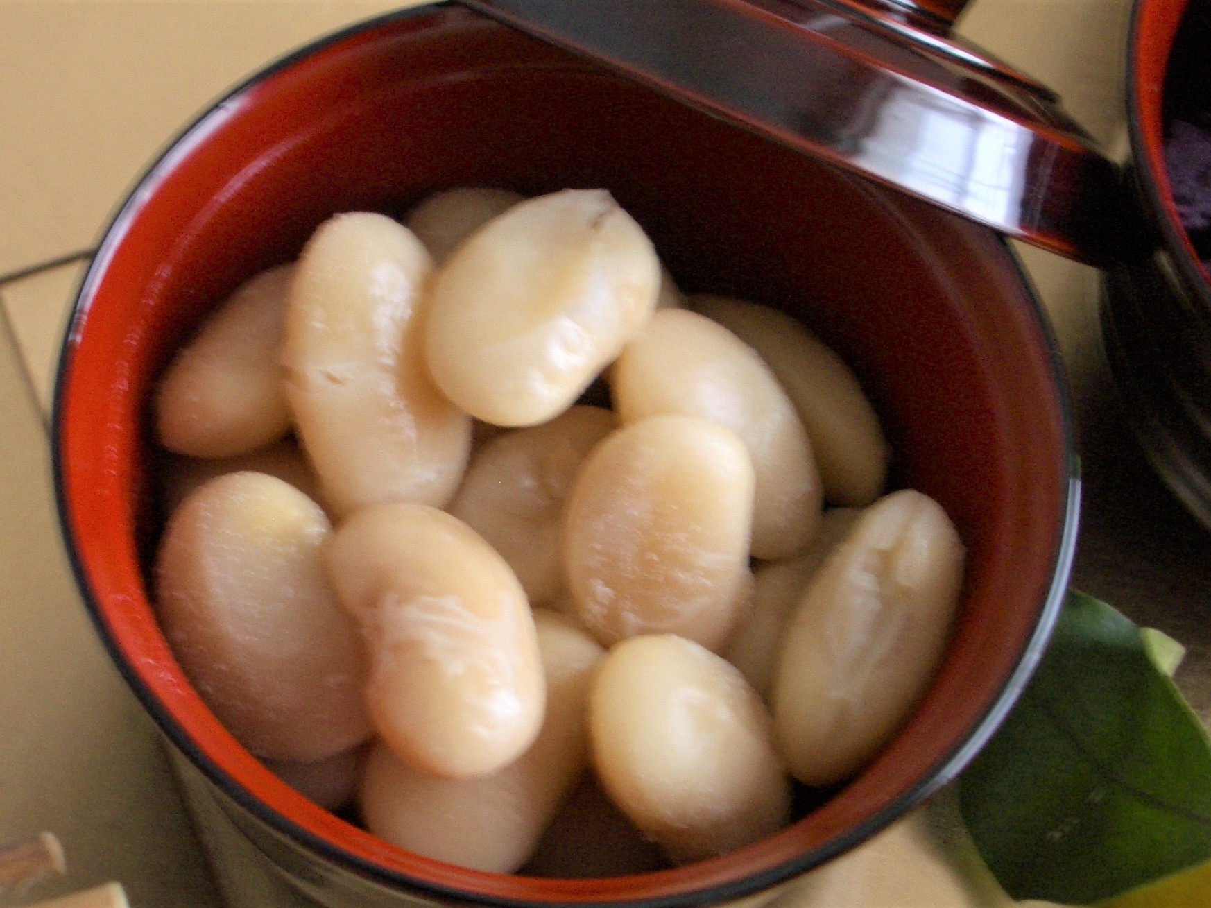 白花豆の甘煮