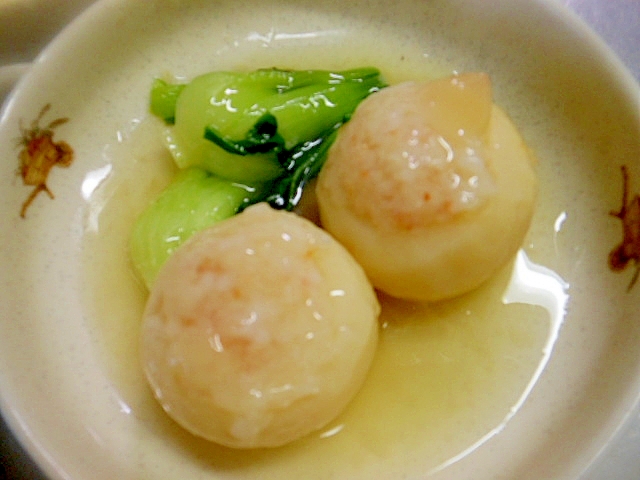 エビ団子詰めカブ煮 レシピ 作り方 By アルプスの乙女 楽天レシピ