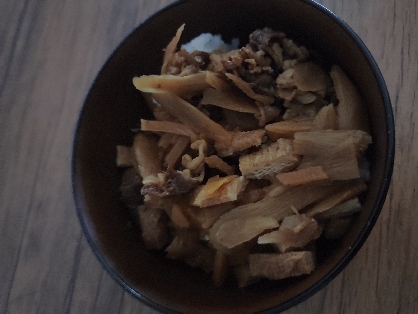 みんな大好き 牛丼！実は超簡単！