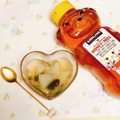 はちみつ大根＊レーズンのデザート