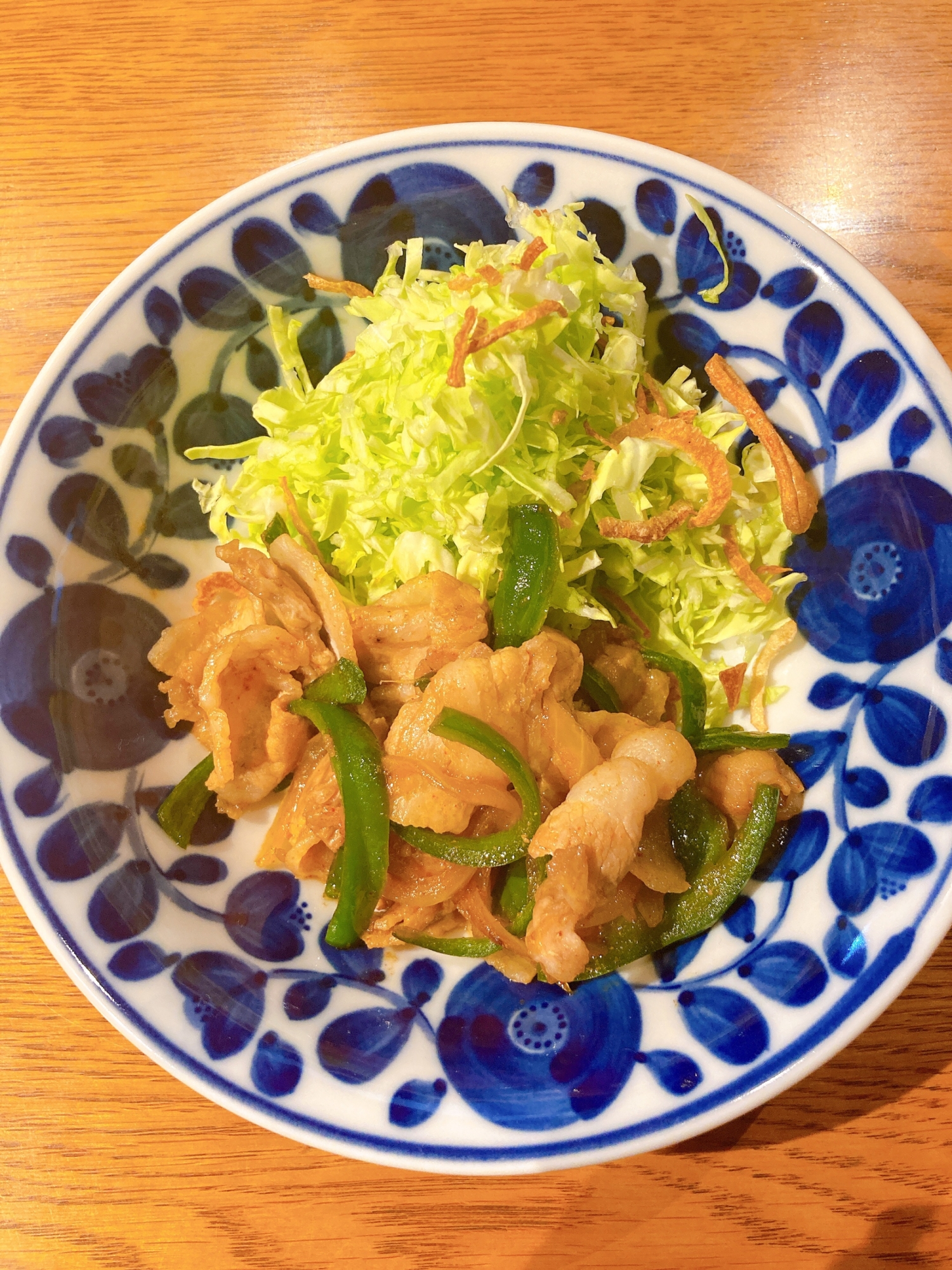 豚バラ肉と野菜のピリ辛炒め