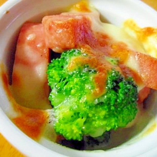 スパムとブロッコリーのチーズ焼き レシピ 作り方 By V るん 0394 楽天レシピ スパムとブロッコリーのチーズ焼き レシピ 作り方 By V るん 0394 楽天レシピ