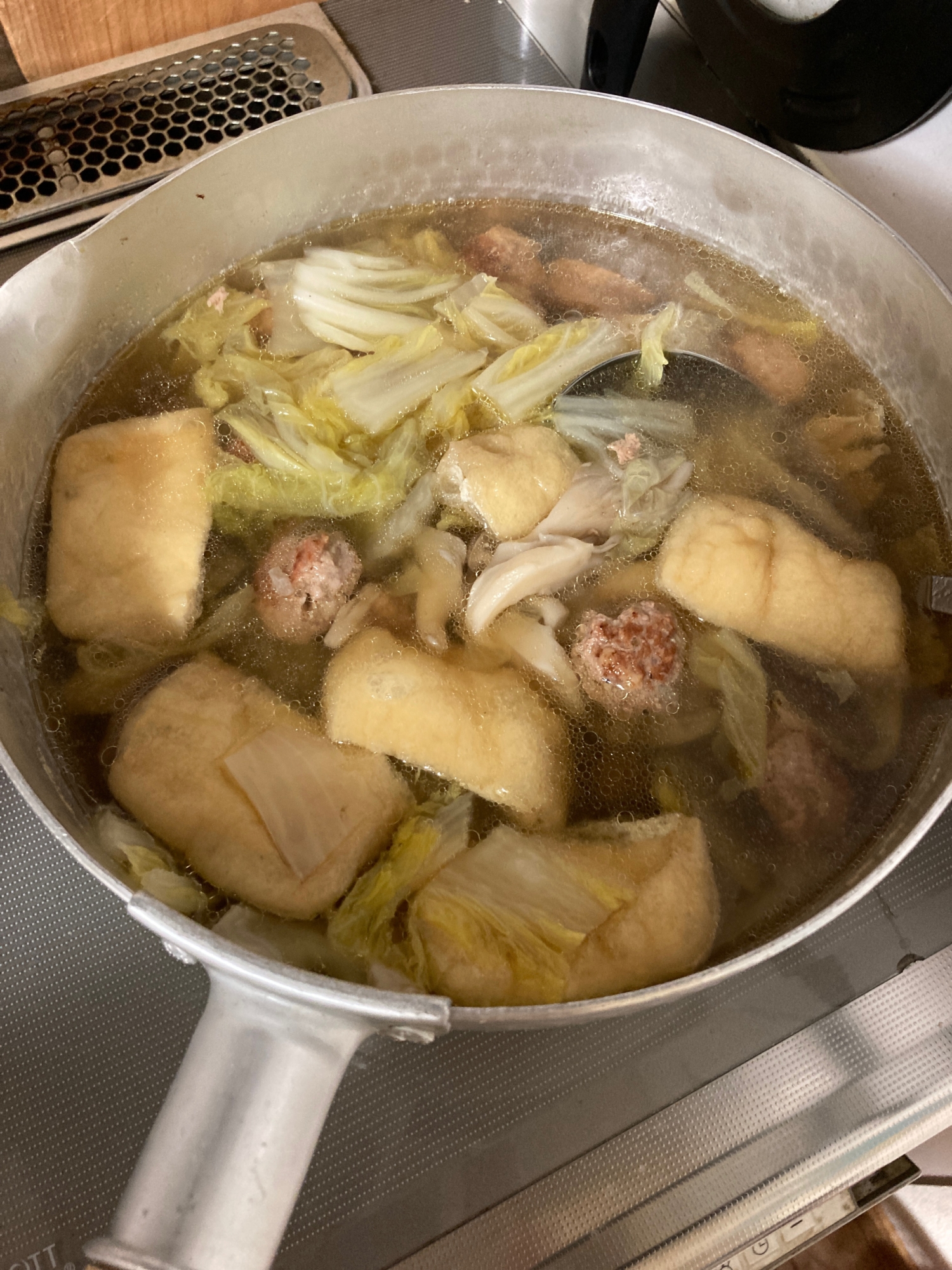 うちのスープ　白菜と肉団子の鍋スープ