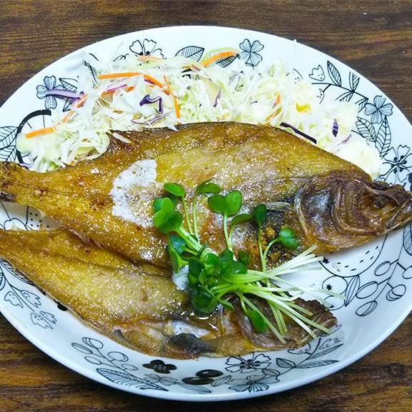 安くておいしい！カレイ干物のバター醤油ムニエル