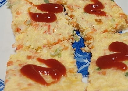 人参のマヨ卵焼き