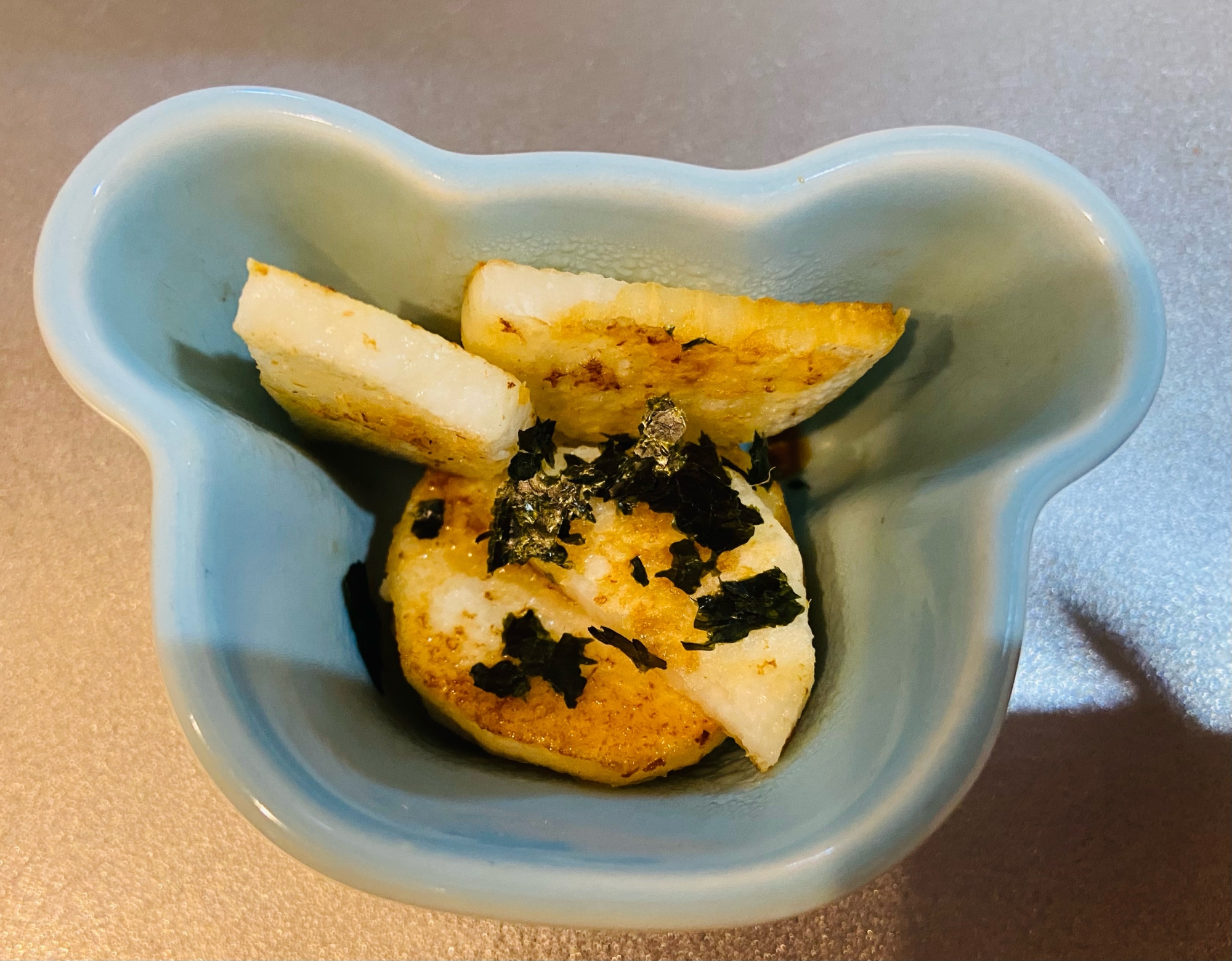 【幼児食】【離乳食完了期】長芋のバター醤油焼き
