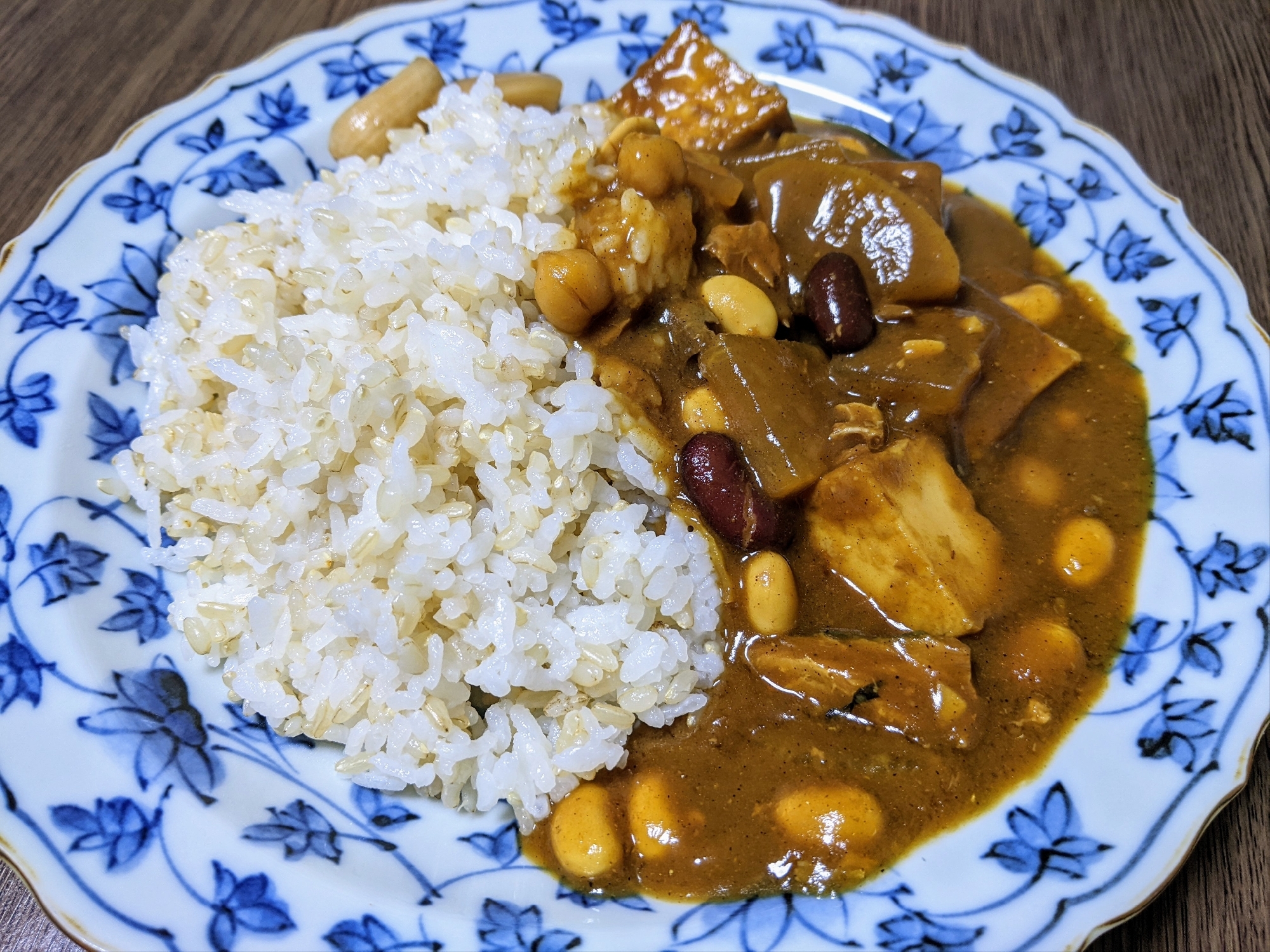 鯖缶で和風カレー