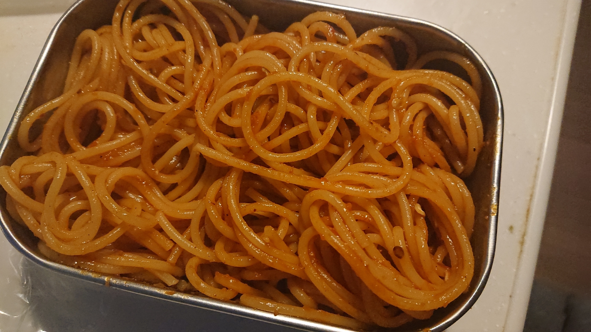 トマトジュースパスタ