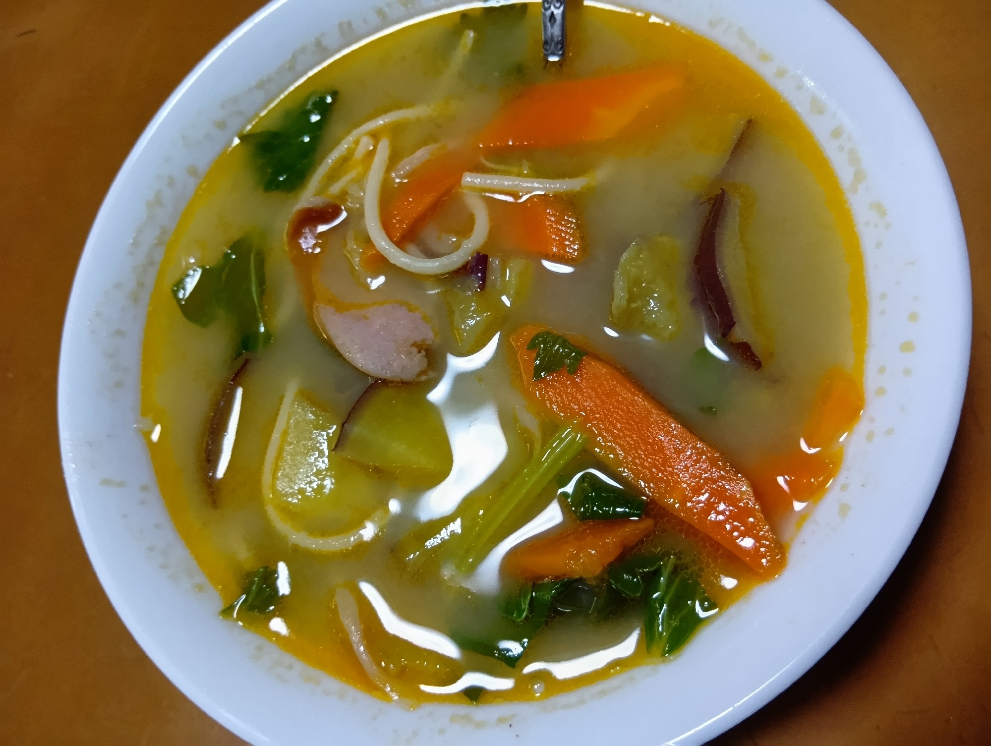 うま辛ペペロンチーノにちょい足し!激うまスープ