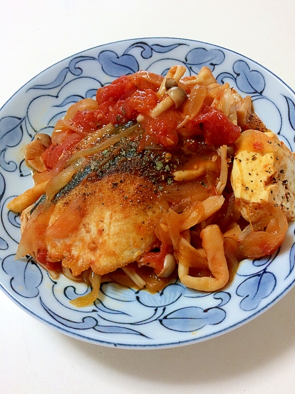 ◎ぶりのイタリアントマト煮