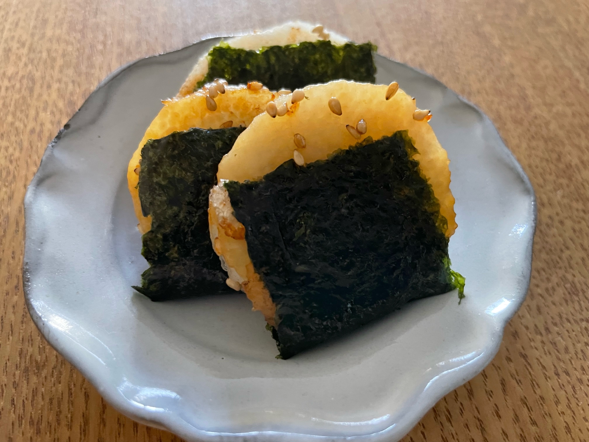 長芋の磯辺巻き✨切って焼くだけ!お弁当にも♪