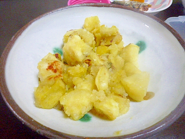 簡単!さつまいものバター焼き