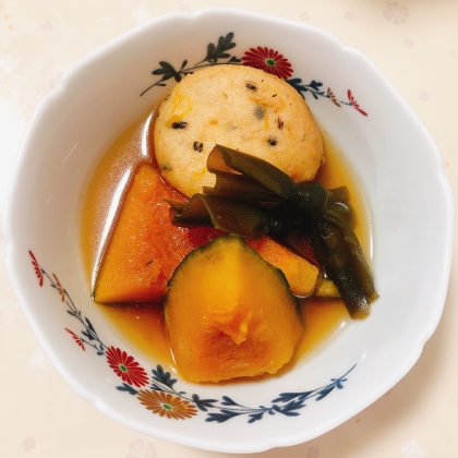 昆布天ぷら煮物