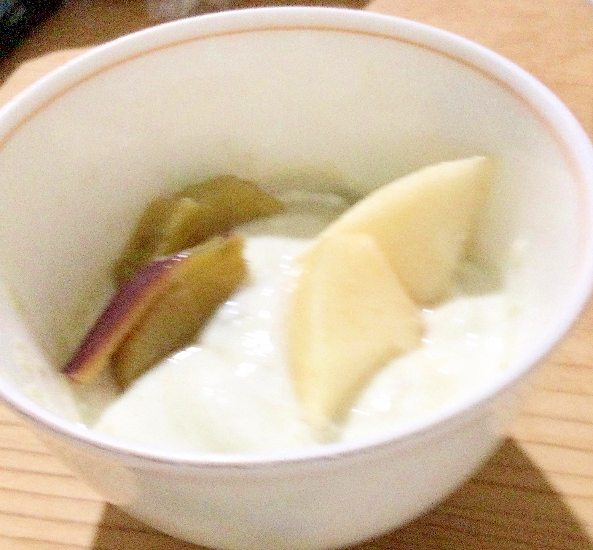 さつま芋りんごヨーグルト♪