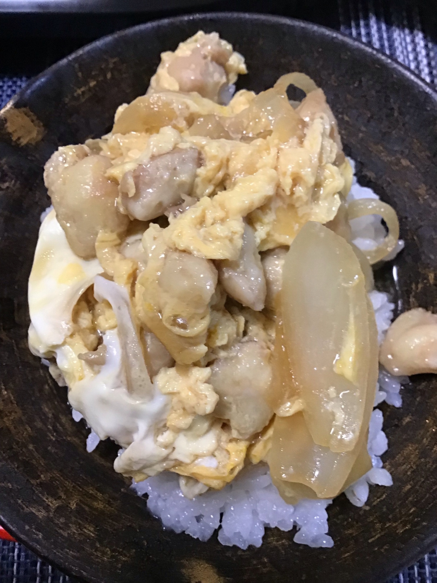 ぼんじりの親子丼！！