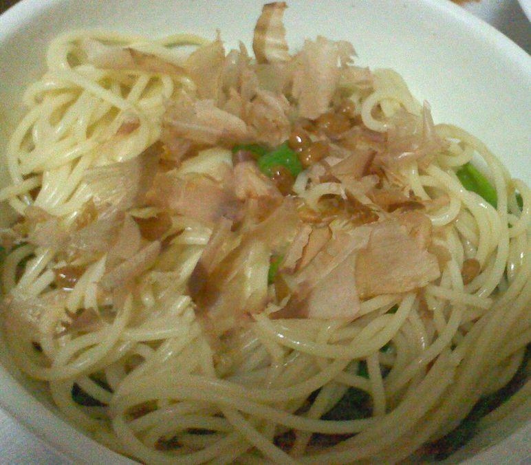 かんたん納豆パスタ