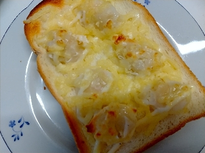 海苔しゅうまいチーズトースト♪