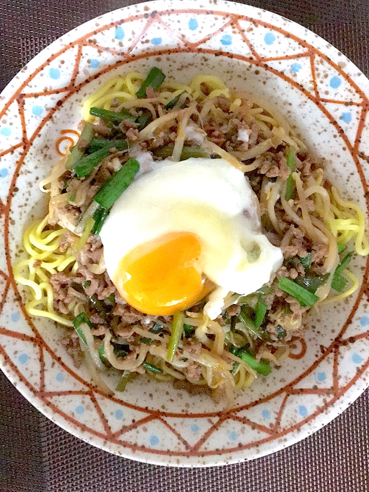 台湾風焼きそば☆辛さ控えめ☆ピリ辛混ぜそば