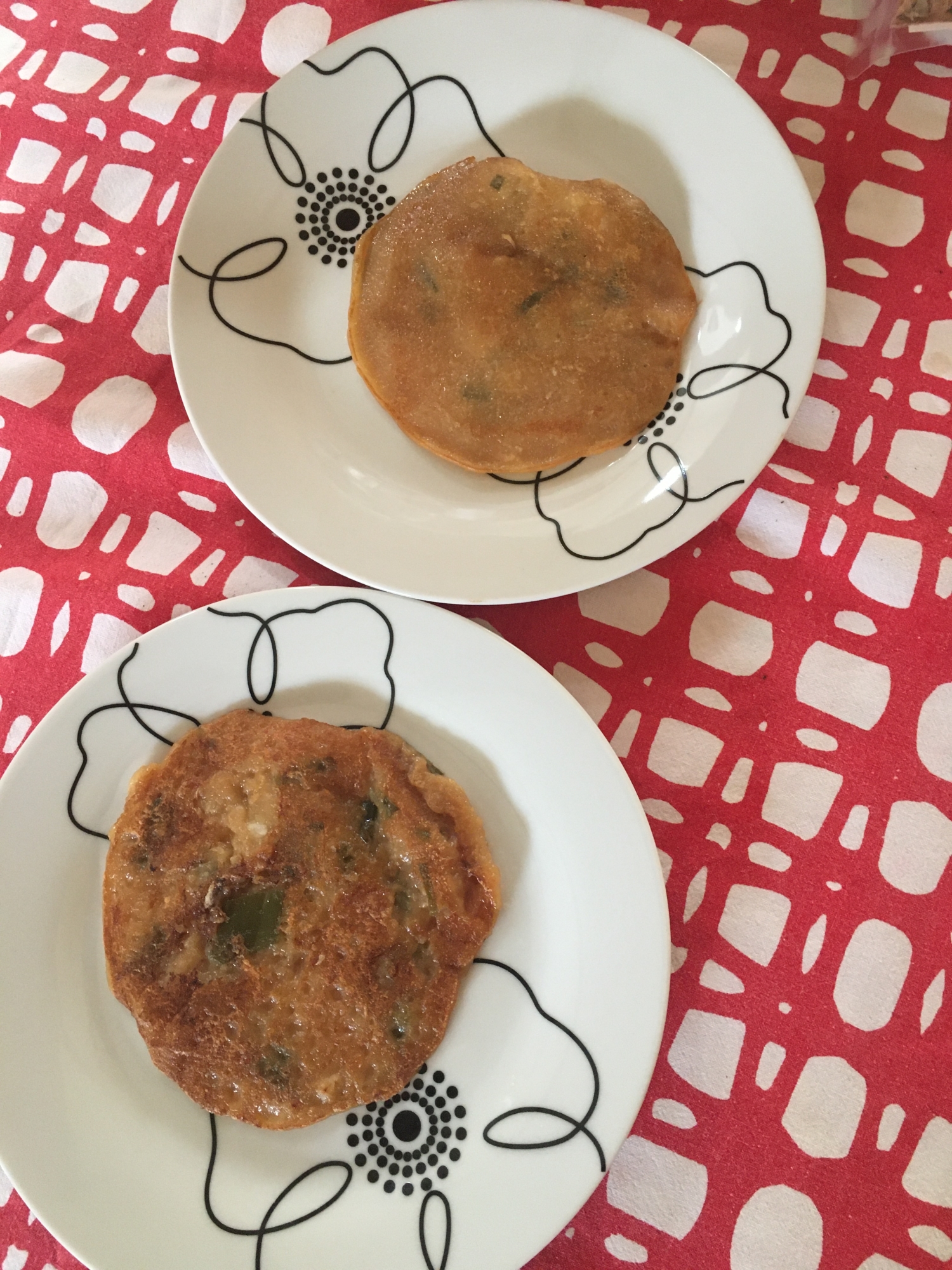 昆布の米粉お好み焼き風