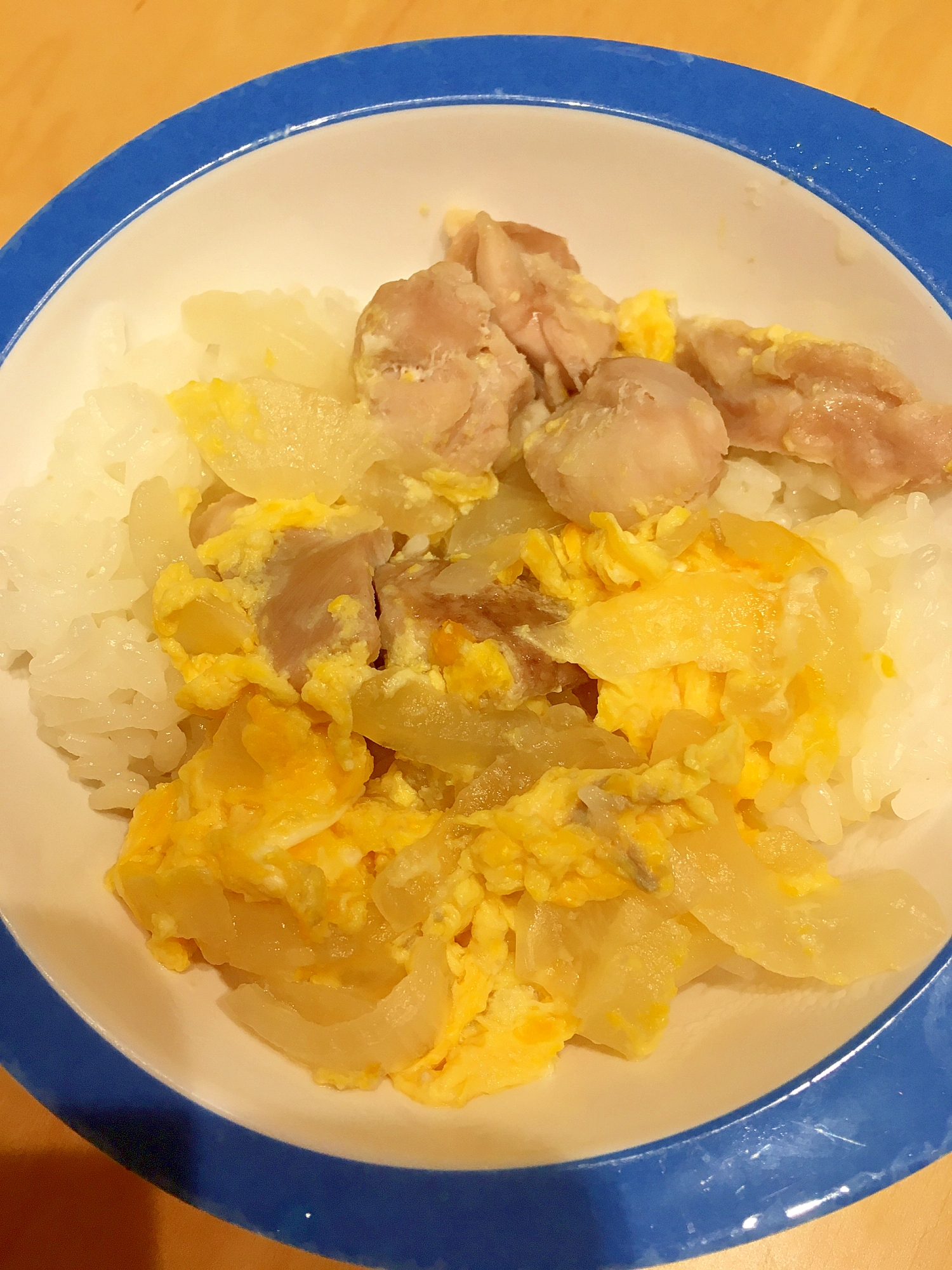 白だしで親子丼 レシピ 作り方 By 食べ盛り３兄弟まま 楽天レシピ