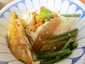 ∝野菜餃子素麺∝
