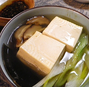 怠慢レンチン湯豆腐