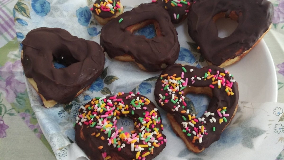 チョコドーナツ レシピ 作り方 By プーさん 楽天レシピ チョコドーナツ レシピ 作り方 By プーさん 楽天レシピ