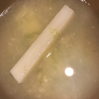 山芋のとろ～り味噌汁