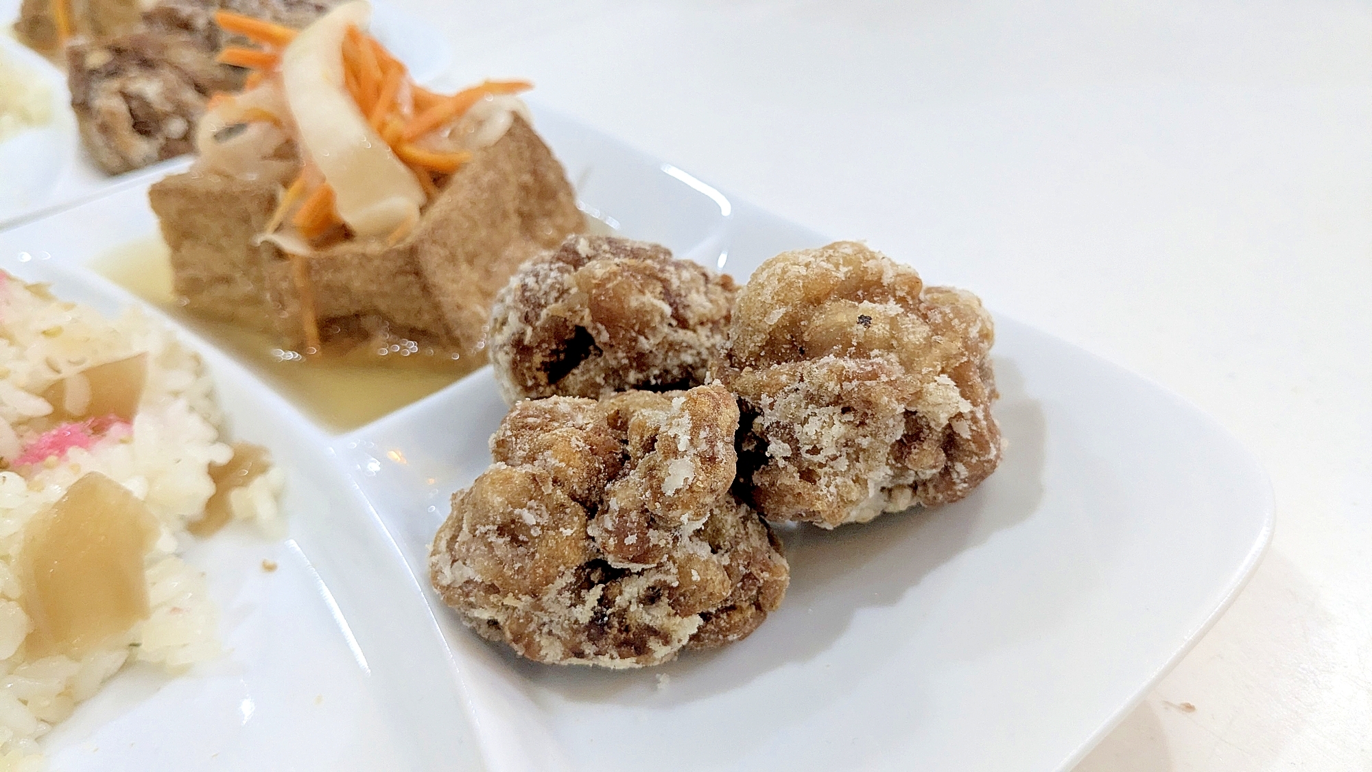 豚肉切り落としの唐揚げ