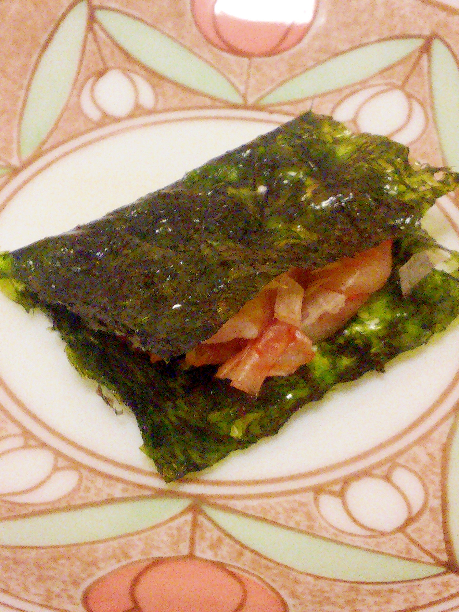 ズボラおつまみ キムチとロースハムの韓国海苔はさみ レシピ 作り方 By みずたまsweet 楽天レシピ