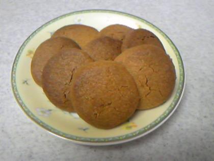 簡単！ヘルシー☆塩きなこクッキー