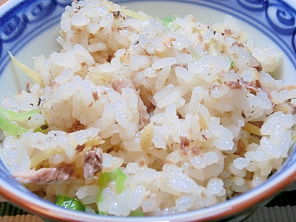 水煮缶で簡単。さんまの炊き込みご飯
