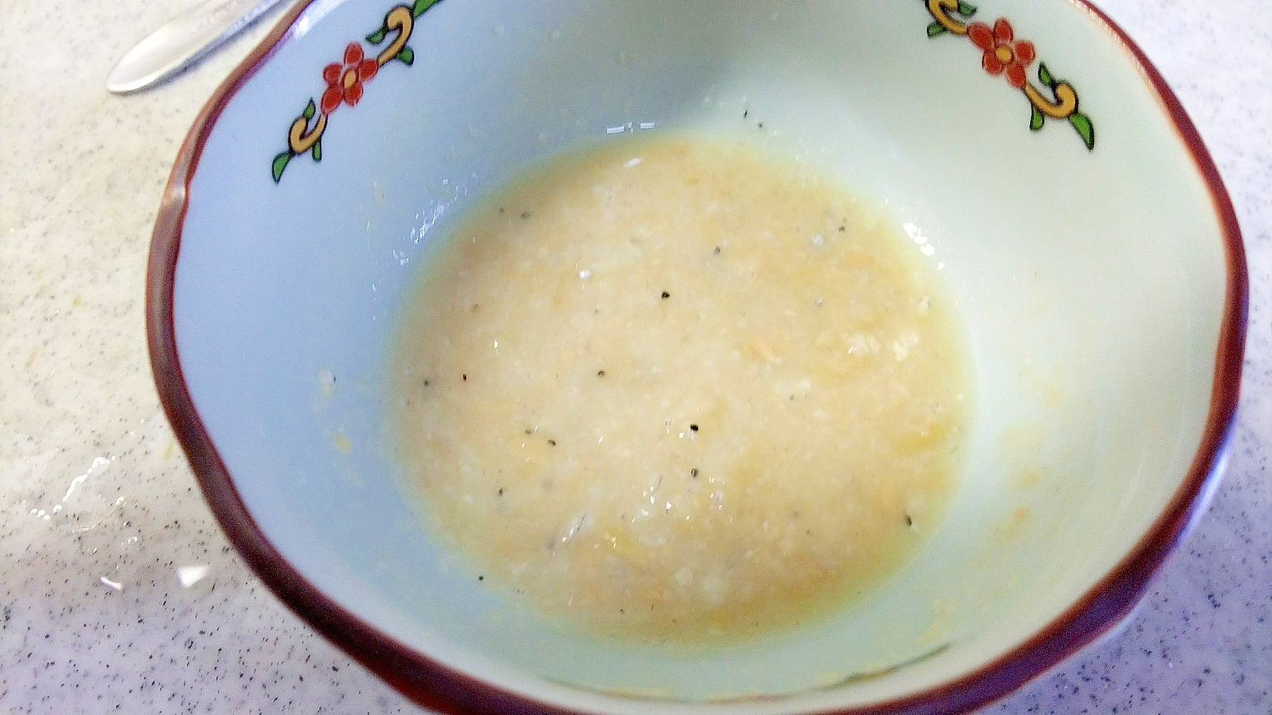 離乳食初期 大豆とちりめんじゃこのペースト