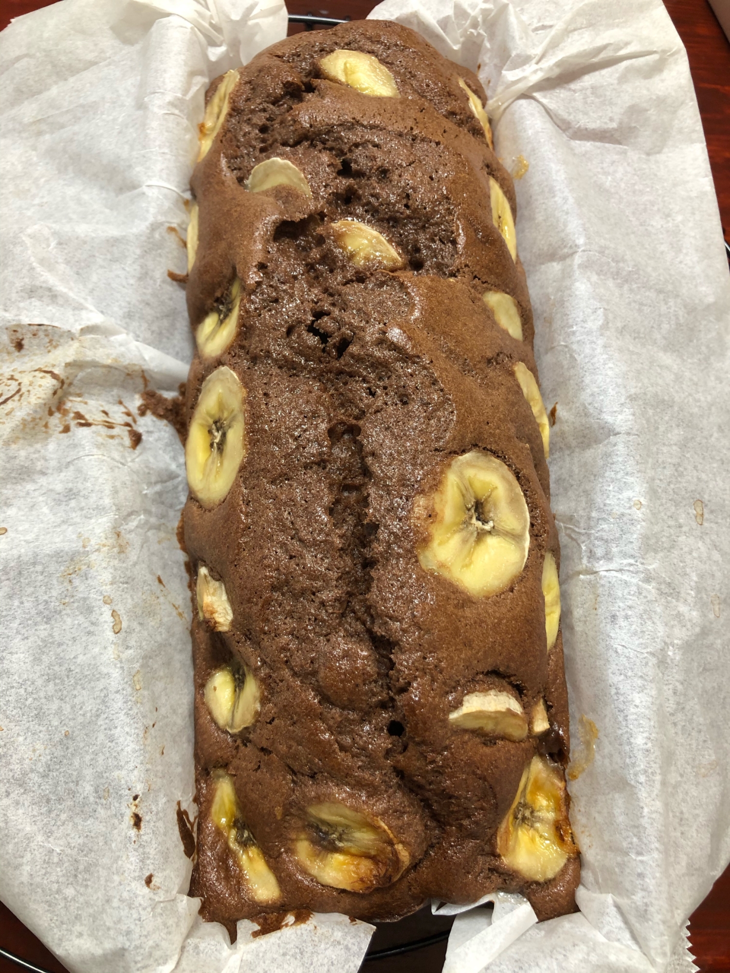 子供が大好きなココアバナナパウンドケーキ♡