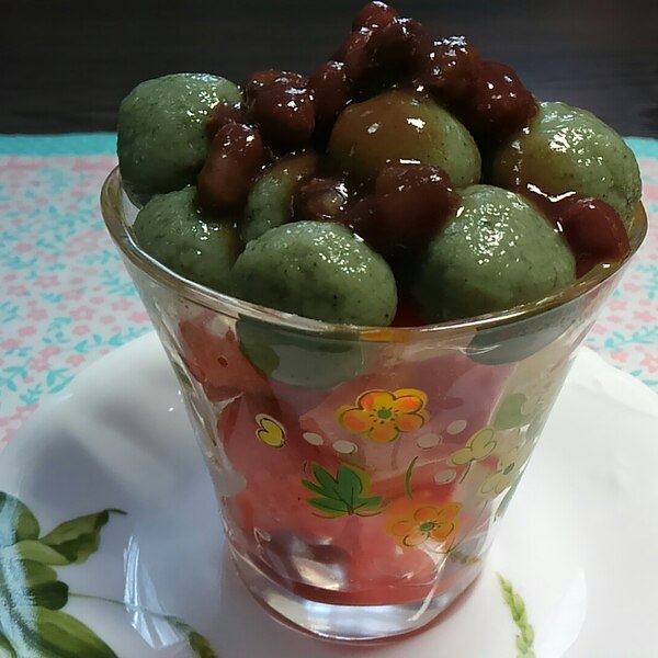 夏のデザート スイカよもぎ白玉あんこ レシピ 作り方 By ミニー7015 楽天レシピ 夏のデザート スイカよもぎ白玉あんこ レシピ 作り方 By ミニー7015 楽天レシピ